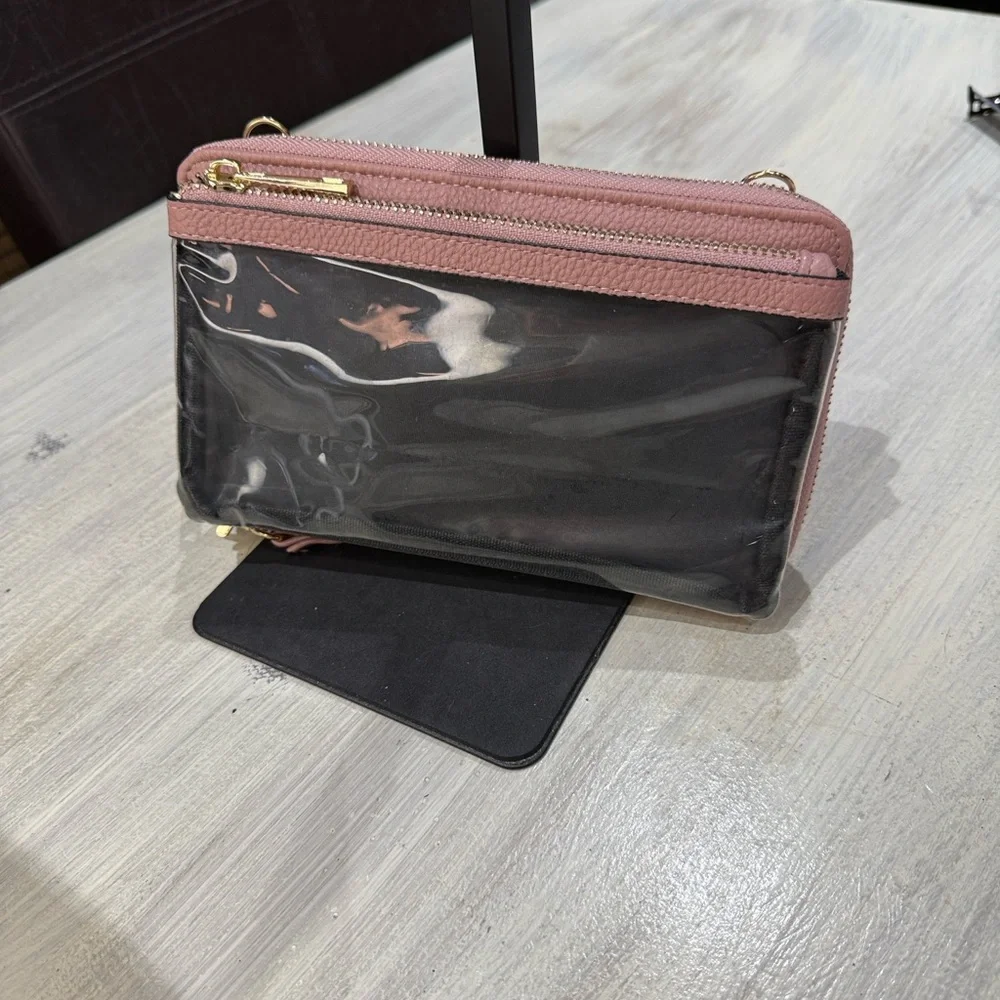 Chic Rose Gold Wristlet Clutch